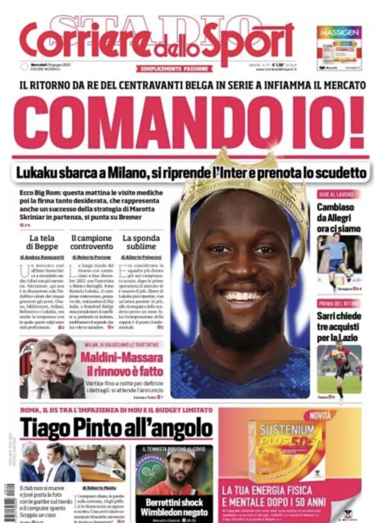 Rassegna stampa Juve: prime pagine quotidiani sportivi - 29 giugno 2022 37 3696E233 7AC0 4409 8C78 83000B985173
