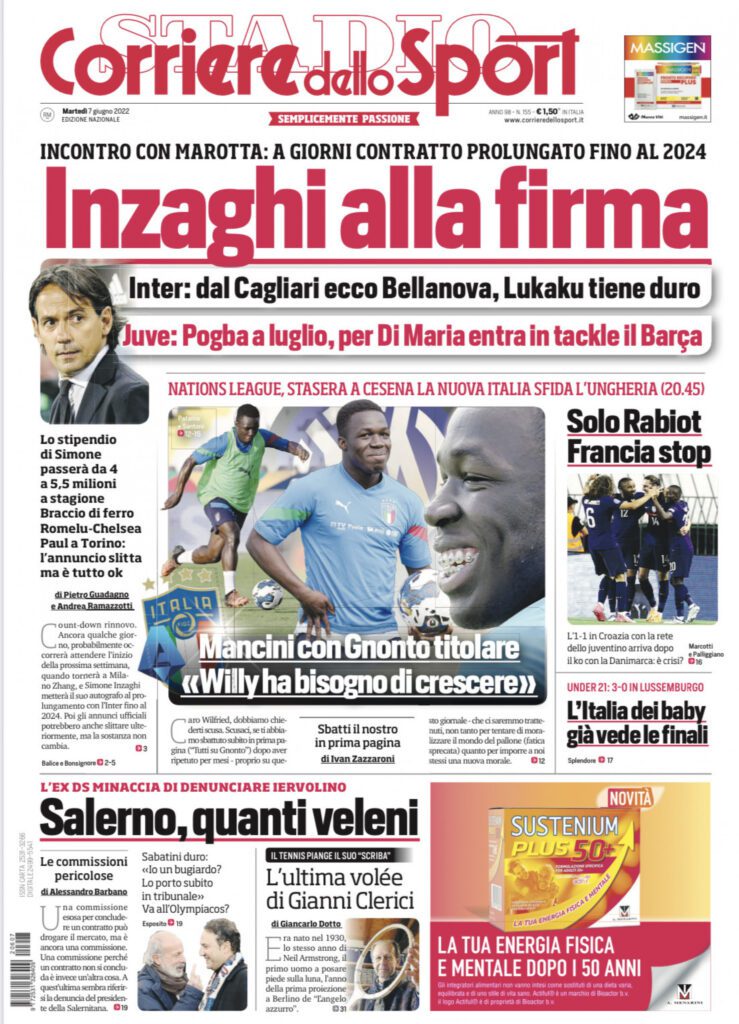 Rassegna stampa Juve: prime pagine quotidiani sportivi - 7 giugno 2022 37 3fab0774 7a11 4cb5 9f64 774ea4055f5a