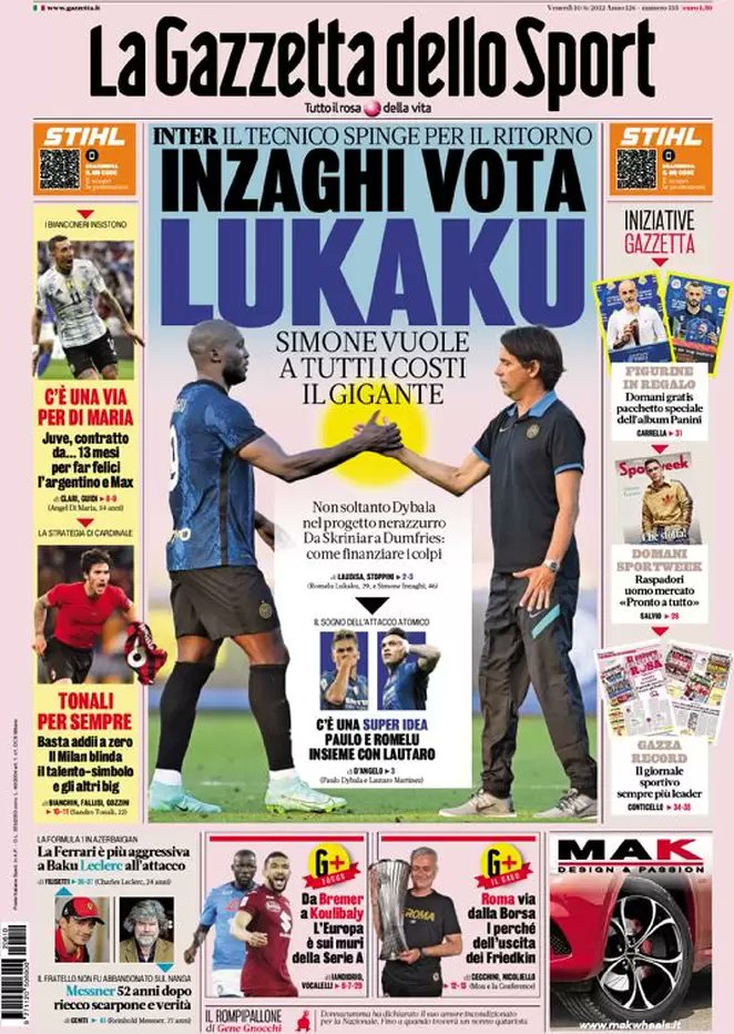 Rassegna stampa Juve: prime pagine quotidiani sportivi - 10 giugno 2022 38 79D571B5 2D19 4531 AB39 726730A9261A