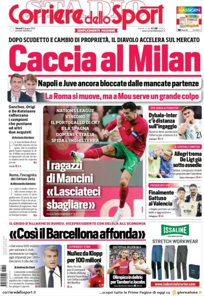 Rassegna stampa Juve: prime pagine quotidiani sportivi - 10 giugno 2022 37 B9746502 502D 4DE8 B426 1C18E6F5832C