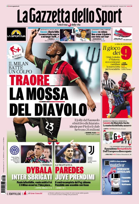 Rassegna stampa Juve: prime pagine quotidiani sportivi - 23 giugno 2022 39 BCC9C2D5 8A06 4F83 9438 246464A3DE99
