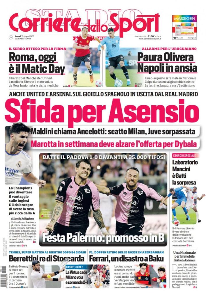 Rassegna stampa Juve: prime pagine quotidiani sportivi - 13 giugno 2022 39 photo 2022 06 13 07 49 11