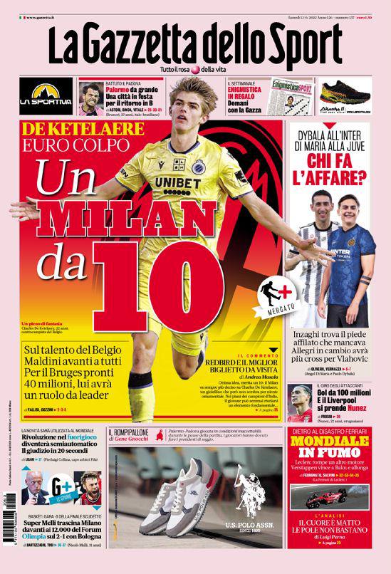 Rassegna stampa Juve: prime pagine quotidiani sportivi - 13 giugno 2022 40 photo 2022 06 13 07 49 13