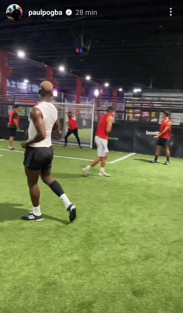 Pogba si allena per la Juve: il francese non ha perso il vizio del gol - FOTO 37 pogba 1