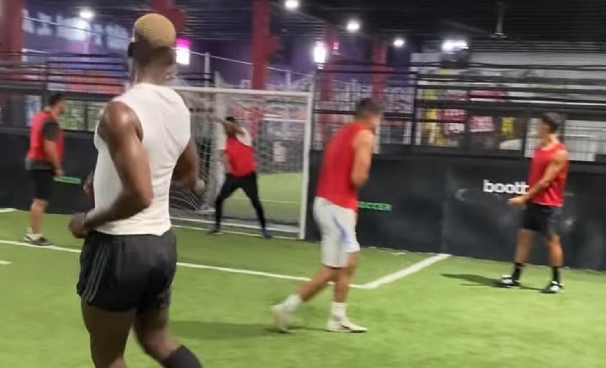 Pogba si allena per la Juve: il francese non ha perso il vizio del gol - FOTO 36 pogba 2