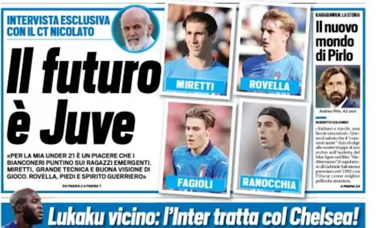 Rassegna stampa Juve: prime pagine quotidiani sportivi - 16 giugno 2022 36 tuttosport 001421898 1 e1655331803369