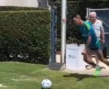 Di Maria, siparietto da ridere con Allegri: «Gol'? E' claro» - VIDEO 36 Di Maria 11