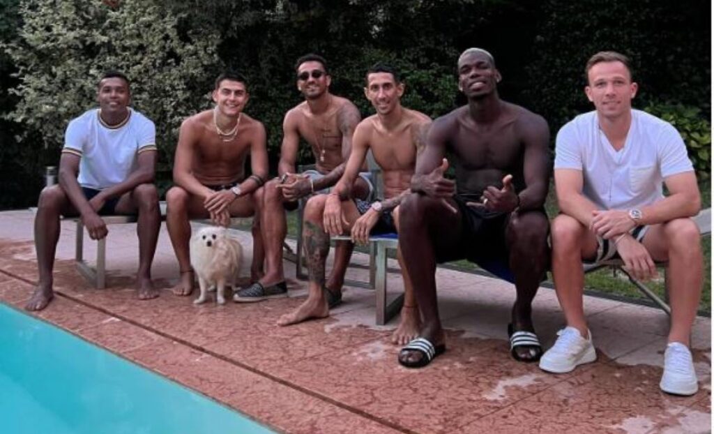 Di maria pogba dybala arthur alex sandro