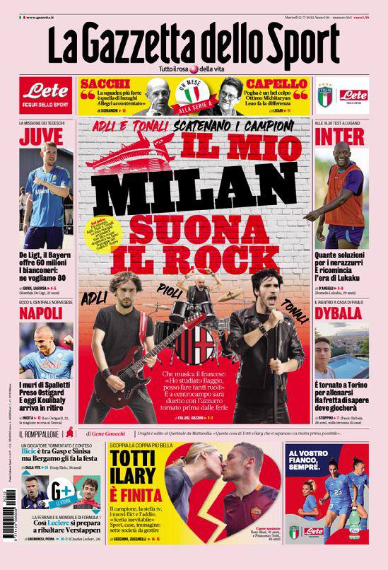 Rassegna stampa Juve: prime pagine quotidiani sportivi - 12 luglio 2022 39 photo 2022 07 12 07 55 43