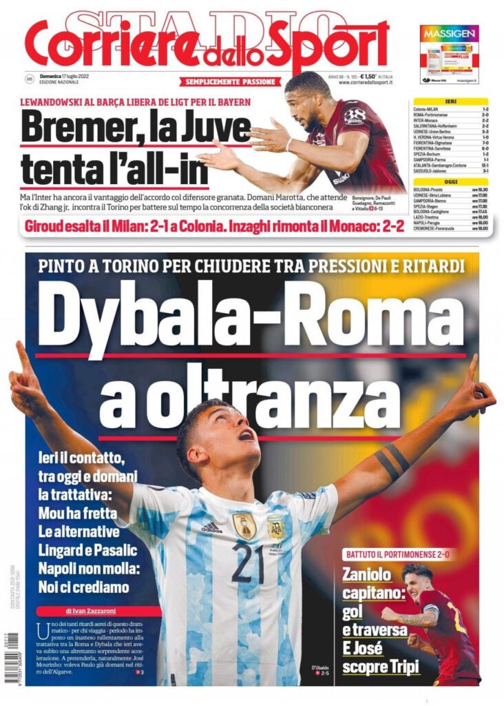 Rassegna stampa Juve: prime pagine quotidiani sportivi - 17 luglio 2022 38 whatsapp image 2022 07 17 at 00.16.46
