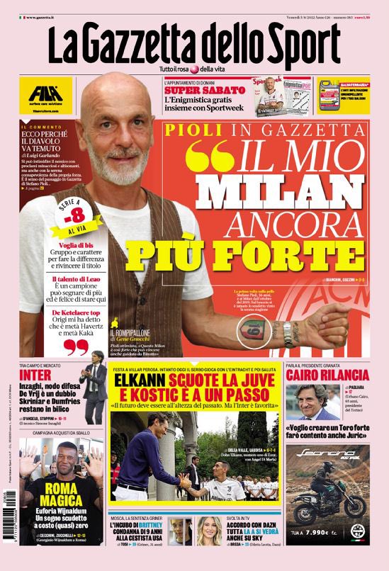 Rassegna stampa Juve: prime pagine quotidiani sportivi - 5 agosto 2022 38 B3889BB5 5A65 4A45 99F2 9C45B3AB549B