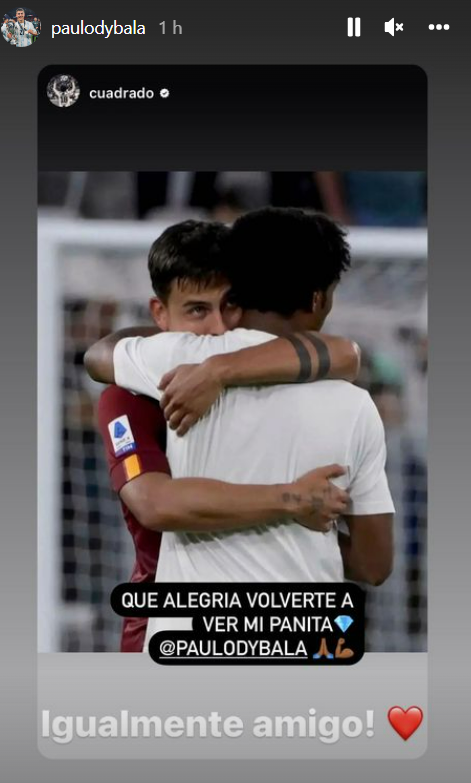 Dybala Cuadrado, lo scambio di battute social emoziona i tifosi - FOTO 37 dybala cuadrado