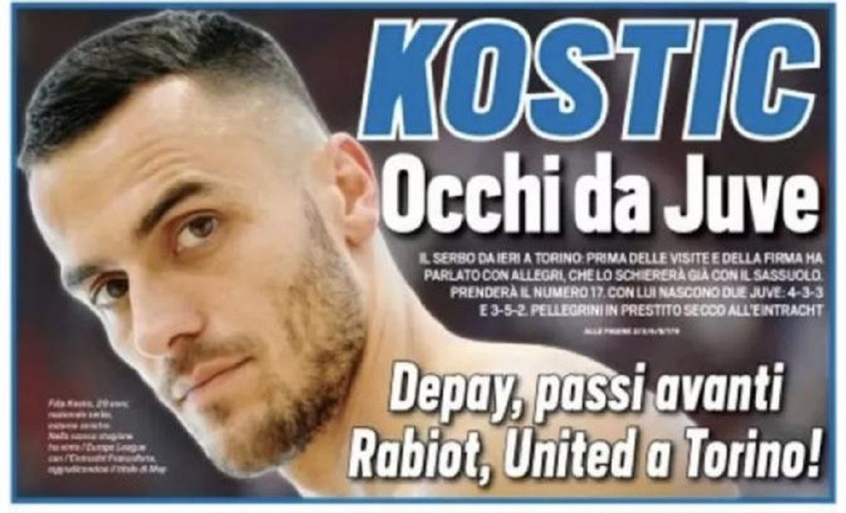 Rassegna stampa Juve: prime pagine quotidiani sportivi - 12 agosto 2022 36 tuttosport 1 1