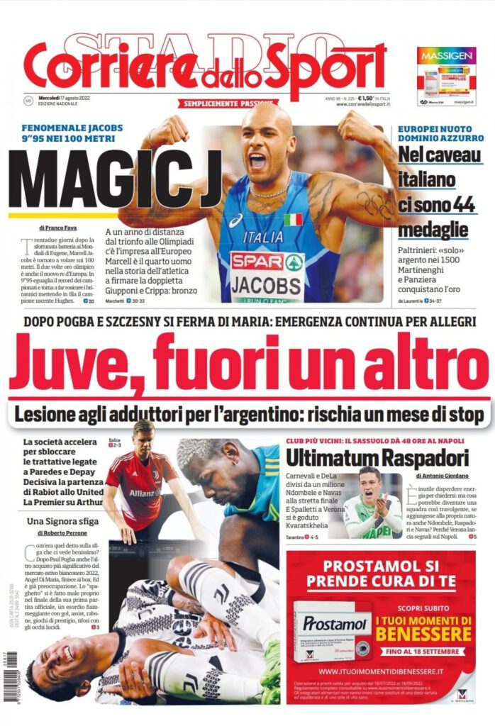Rassegna stampa Juve: prime pagine quotidiani sportivi - 17 agosto 2022 38 whatsapp image 2022 08 17 at 00.27.20