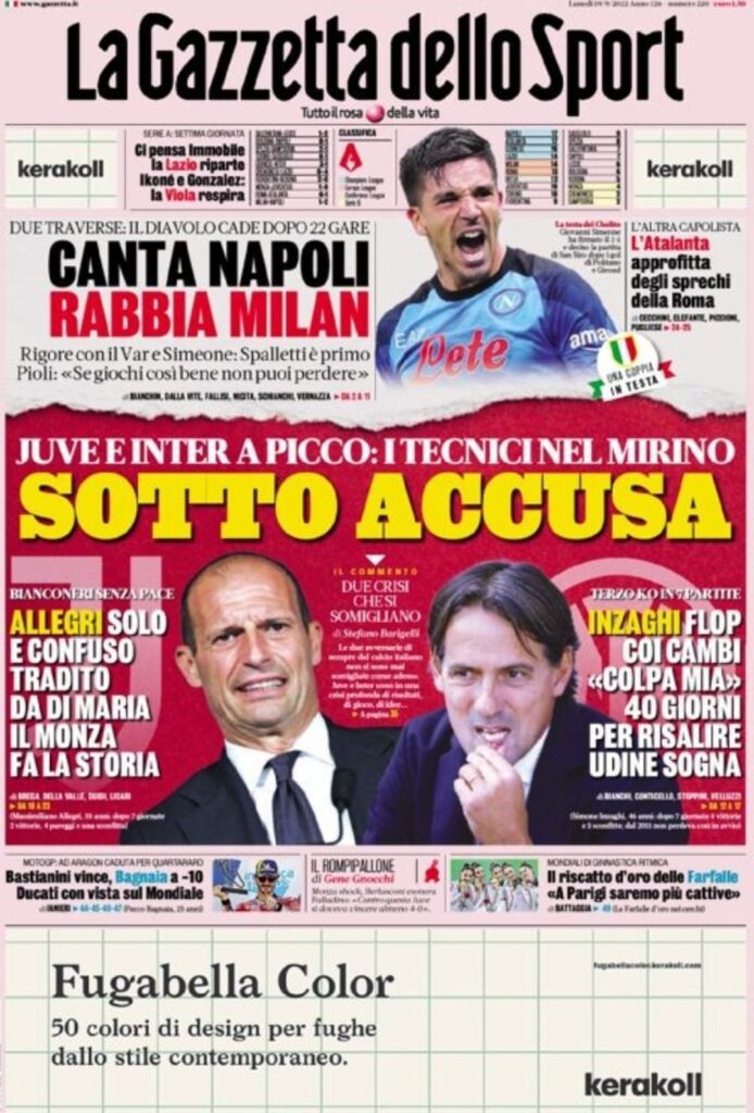 Rassegna stampa Juve: prime pagine quotidiani sportivi - 19 settembre 2022 39 B9D984AB C4F1 47D8 B51B 1D7A9245A2C1