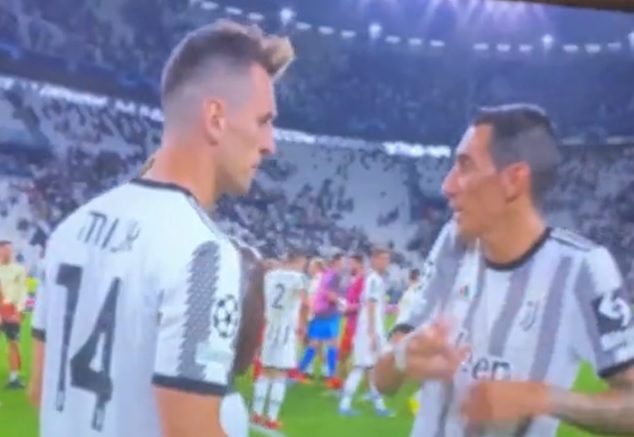 Di Maria Milik, siparietto post gara: «Perchè ti ha cambiato?» - VIDEO 36 Di Maria Milik
