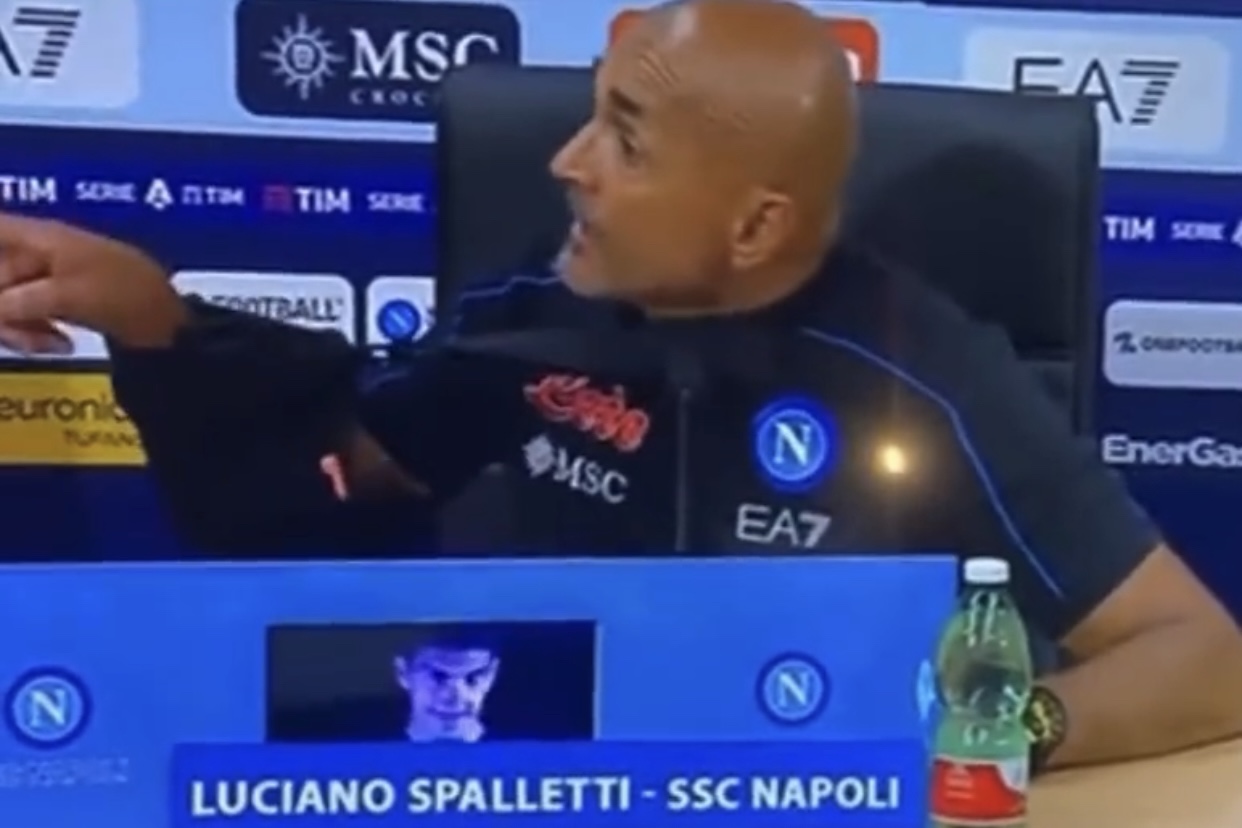 Spalletti litiga con Auriemma! Che battibecco in conferenza - VIDEO 36 IMG 5293