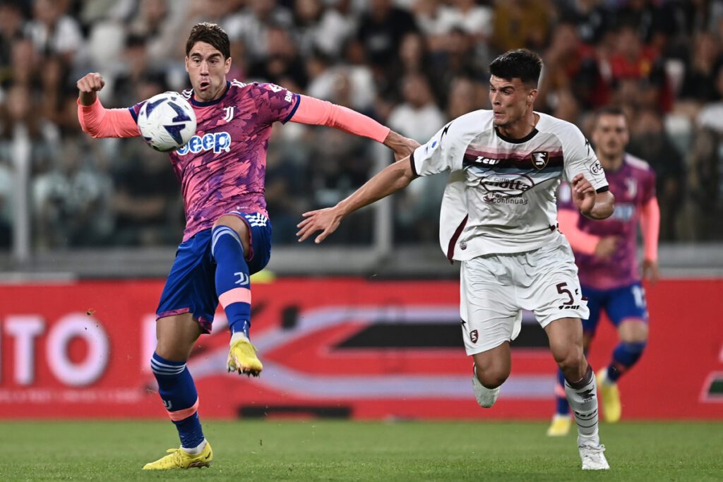 Juventus Salernitana serie A
