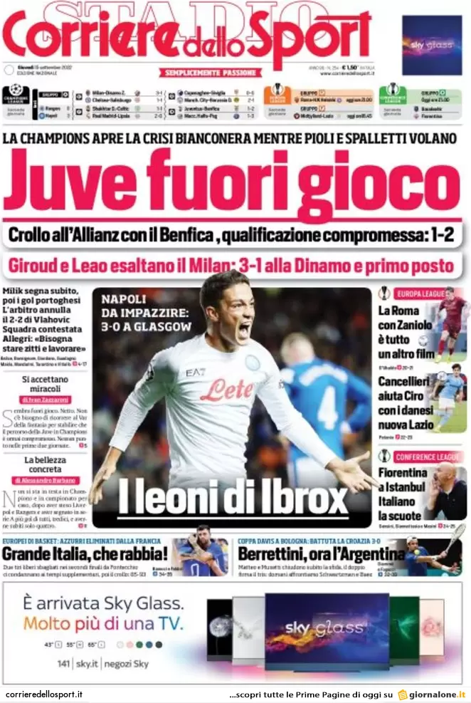 corriere dello sport 010307997