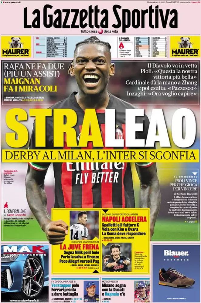 Rassegna stampa Juve: prime pagine quotidiani sportivi - 4 settembre 2022 38 photo 5810027240732342693 y