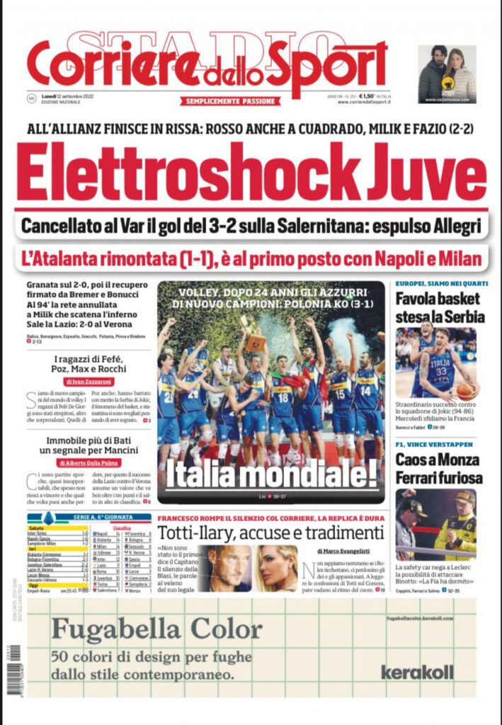 Rassegna stampa Juve: prime pagine quotidiani sportivi - 12 settembre 2022 37 whatsapp image 2022 09 11 at 23.31.23
