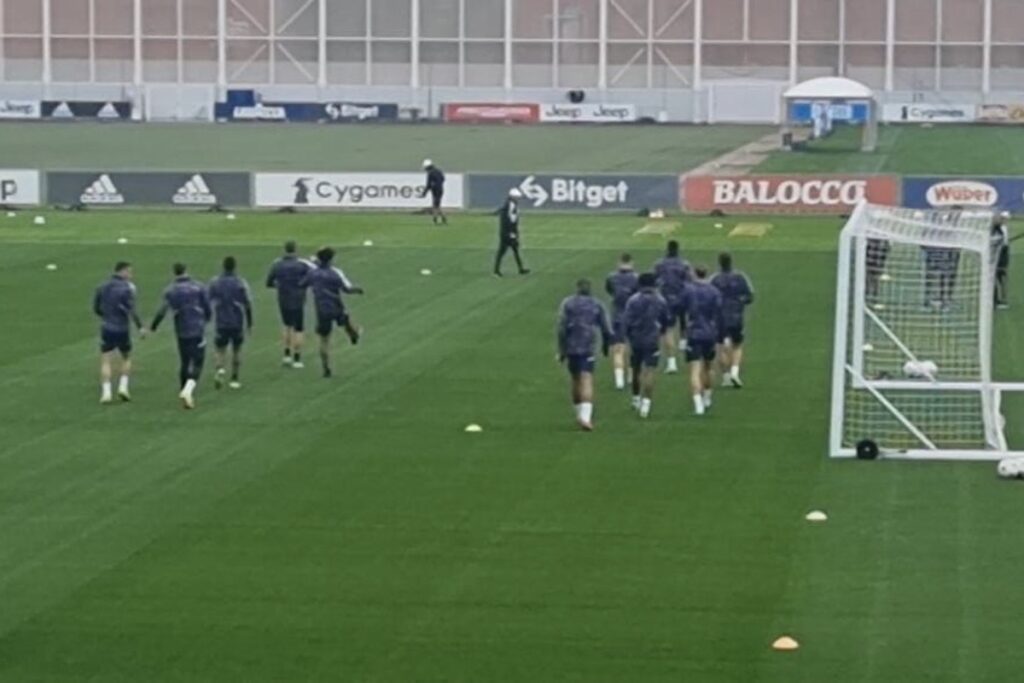 Allenamento Juve