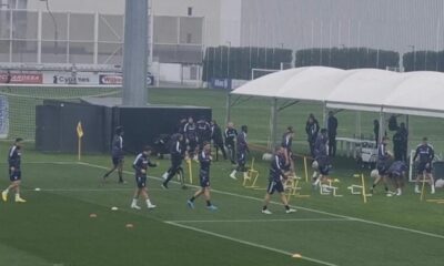 Allenamento Juve Continassa