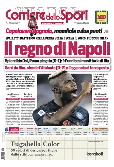 Rassegna stampa Juve: prime pagine quotidiani sportivi - 24 ottobre 2022 39 EB528893 EC92 43E4 A7DB 4ADF56152F56