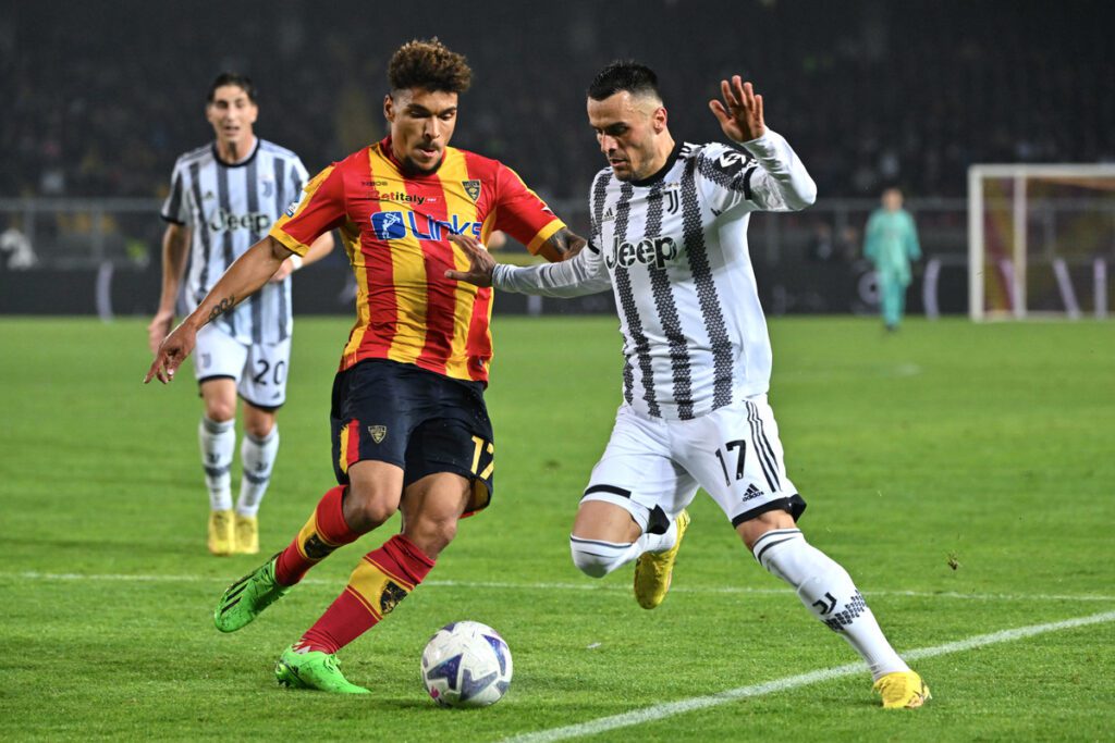 Lecce Juventus serie A