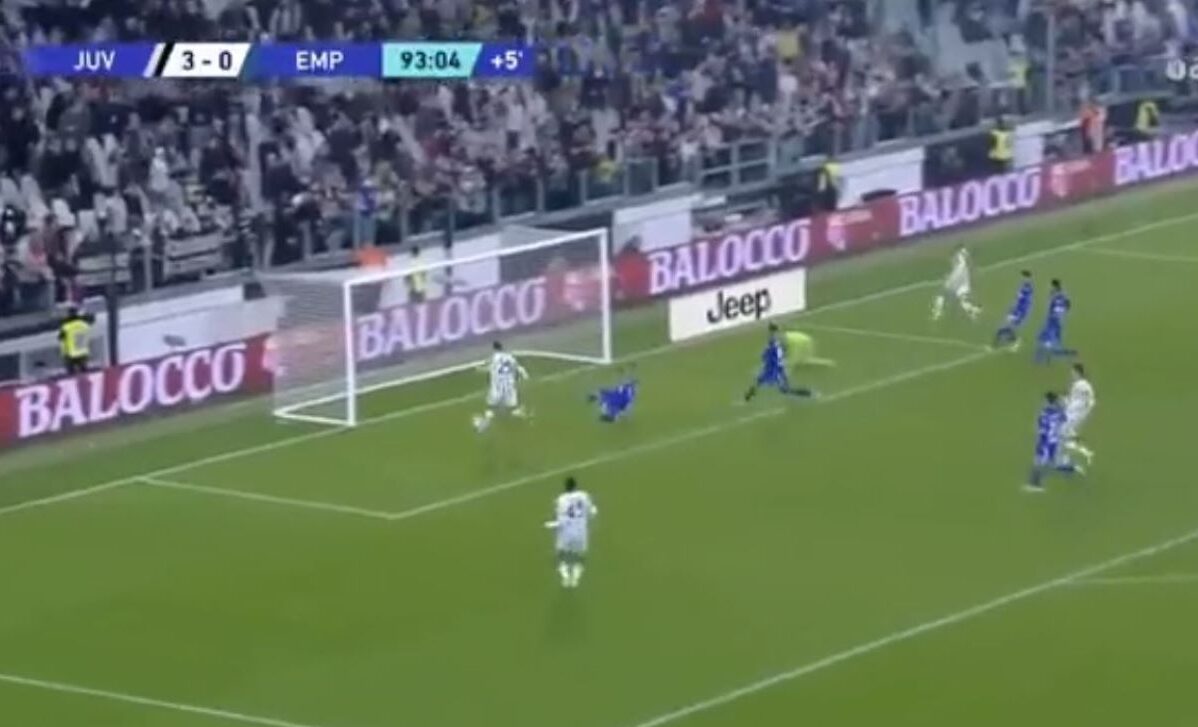 Doppietta Rabiot: tap in a porta vuota, poker Juve - VIDEO 36 doppietta rabiot 1 e1666385391830