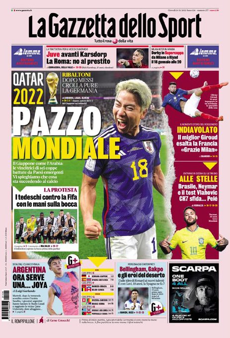 Rassegna stampa Juve: prime pagine quotidiani sportivi - 24 novembre 2022 38 9C794085 F49E 43DB B4EA FBB4EAF7F8A9
