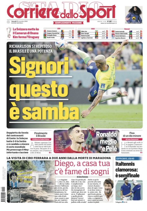 Rassegna stampa Juve: prime pagine quotidiani sportivi - 25 novembre 2022 37 D3F67001 6DE1 4150 9F8D 77DCC55AC5B5