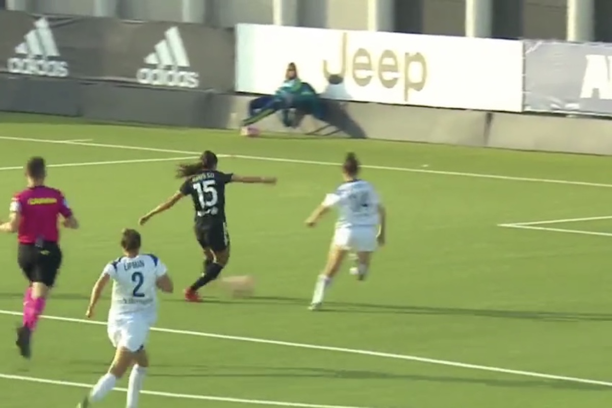 Gol Grosso: prima gioia con la maglia della Juventus Women - VIDEO 36 Grosso