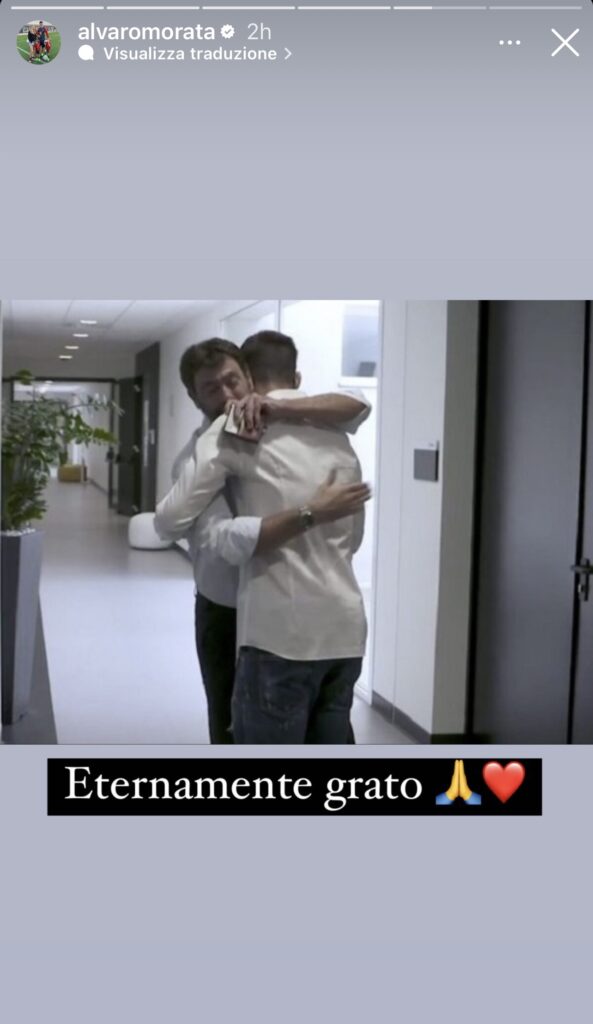 Morata ringrazia così Agnelli: il messaggio dell'ex Juve - FOTO 37 Morata Agnelli