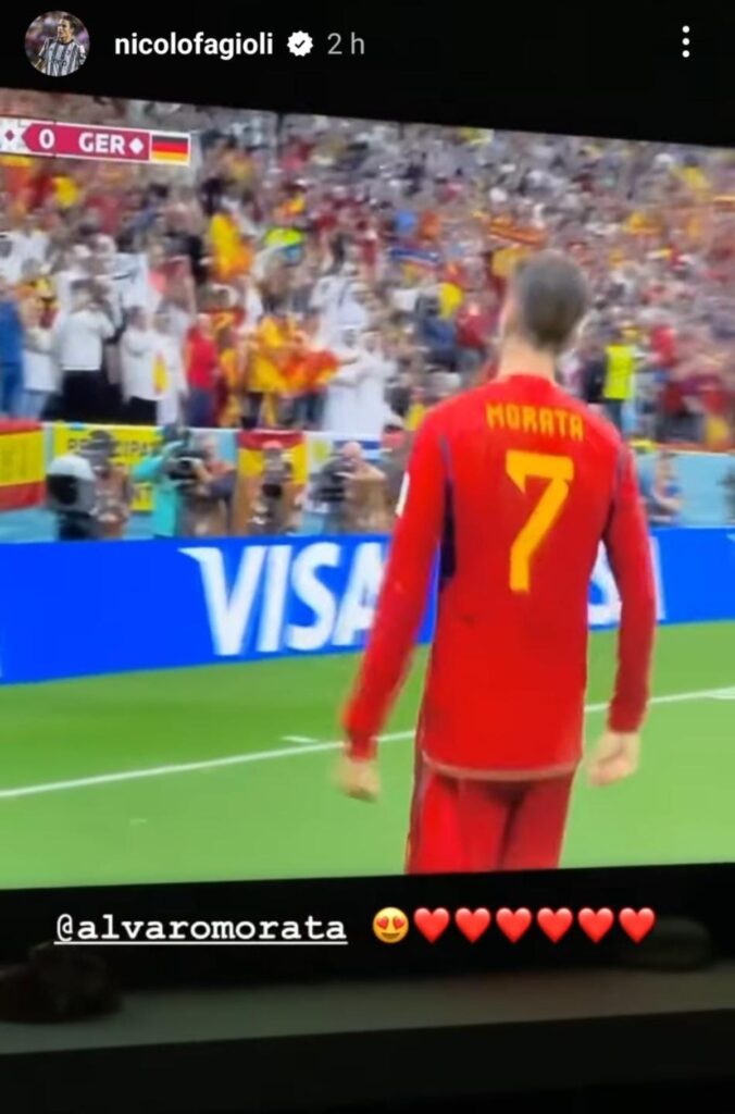 Fagioli scrive a Morata: la reazione al gol dell'ex compagno - FOTO 37 d6355f40 d769 4cc5 9b5b 3d8e5a0adb69