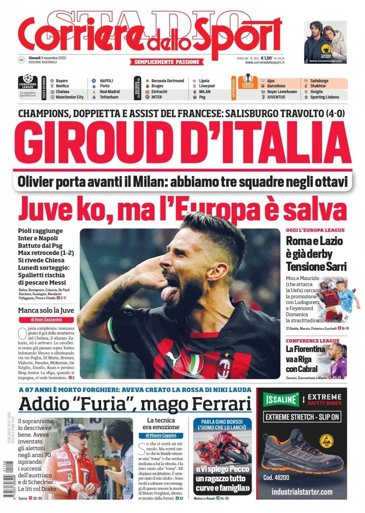 Rassegna stampa Juve: prime pagine quotidiani sportivi - 3 novembre 2022 37 whatsapp image 2022 11 03 at 00.15.53 1