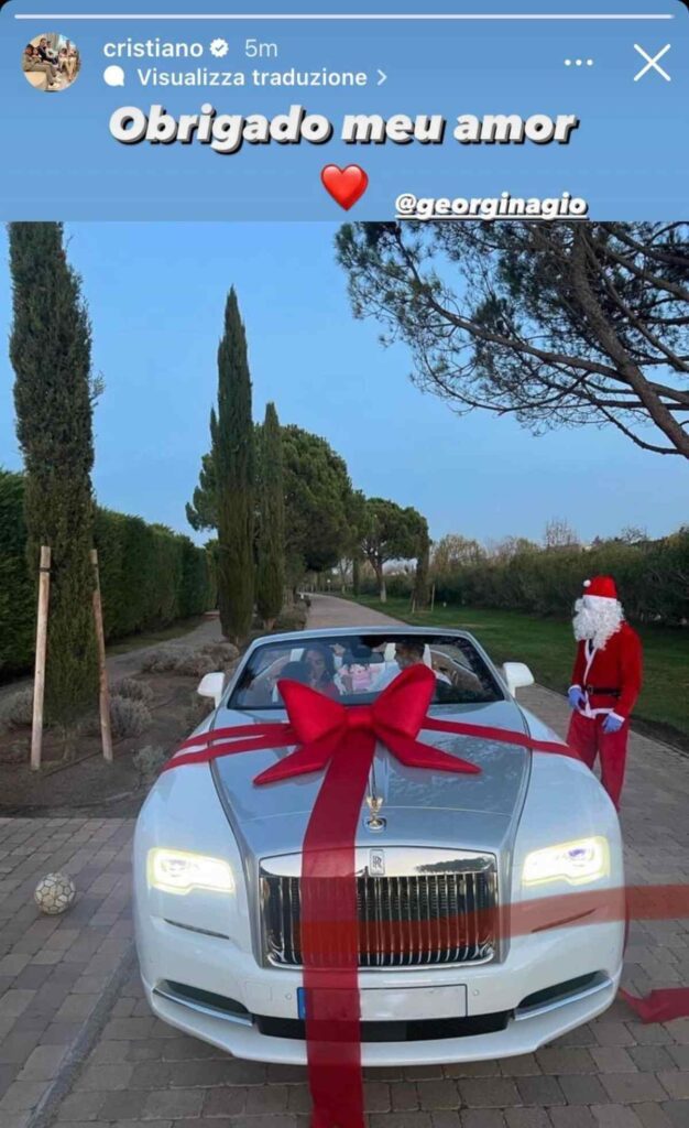 Ronaldo, Georgina esagera per Natale: il regalo all'ex Juve - FOTO 37 5bb36f17 f2f4 4bf1 a165 4b9412ae1375