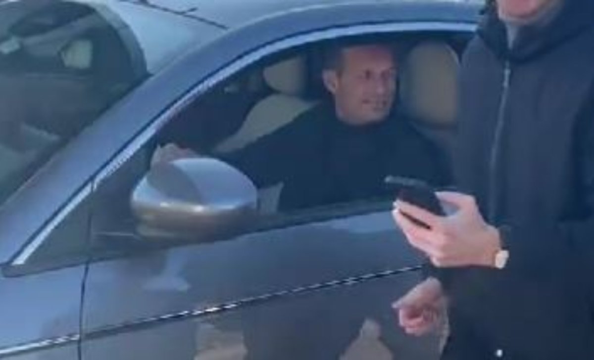 Allegri alla Continassa: l'arrivo del tecnico per la ripresa - VIDEO 36 Cattura 2 2