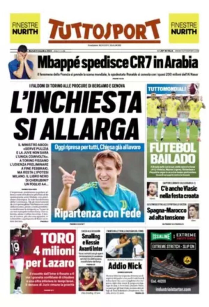 Rassegna stampa Juve: prime pagine quotidiani sportivi - 6 dicembre 2022 36 befunky 2022 11 2 0 35 7