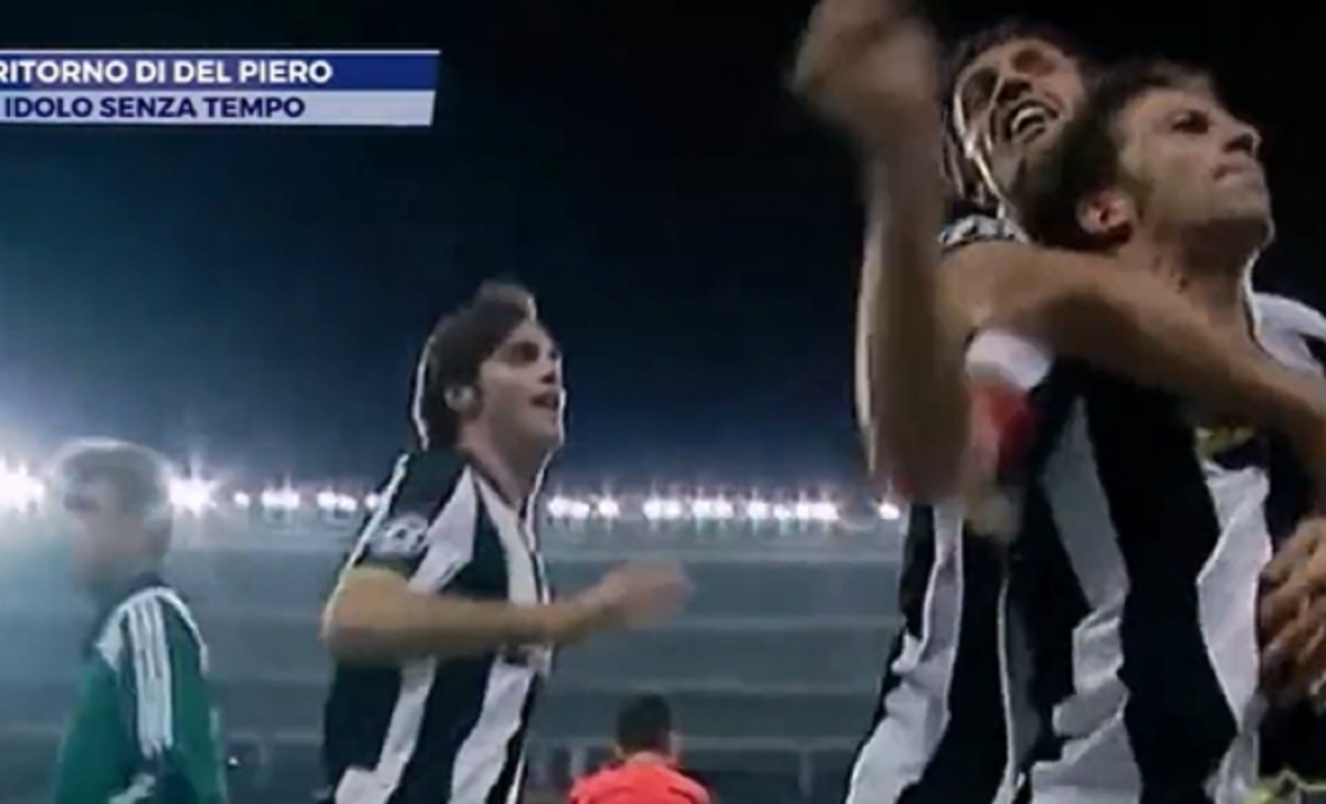 Del Piero Juve, gaffe Mediaset: «Gli è mancata solo la Champions» - VIDEO 36 del piero