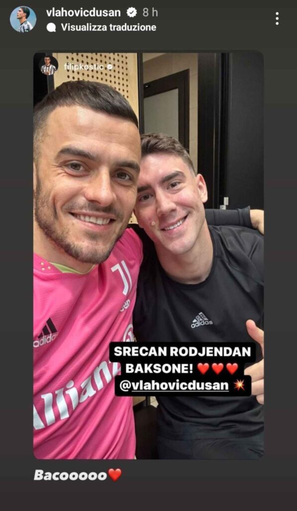 Compleanno Vlahovic: gli auguri all'attaccante bianconero - GALLERY 37 9c56b402 c19d 4ead 8e16 2855f27e3302