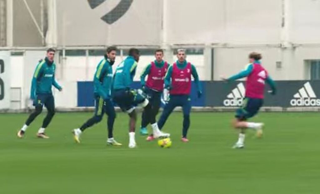 Allenamento juve