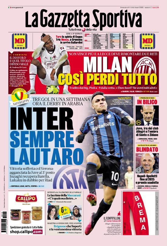Rassegna stampa Juve: prime pagine quotidiani sportivi – 15 gennaio 2023 38 WhatsApp Image 2023 01 15 at 07.35.01