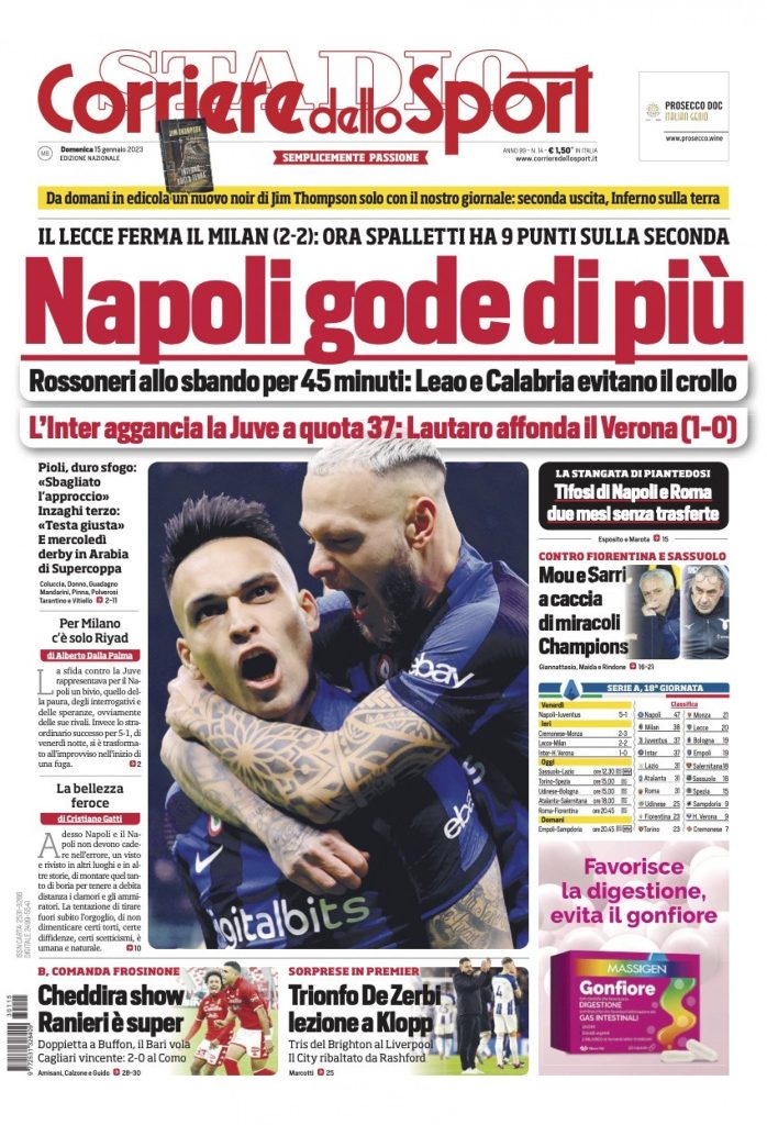Rassegna stampa Juve: prime pagine quotidiani sportivi – 15 gennaio 2023 39 WhatsApp Image 2023 01 15 at 07.35.03 2