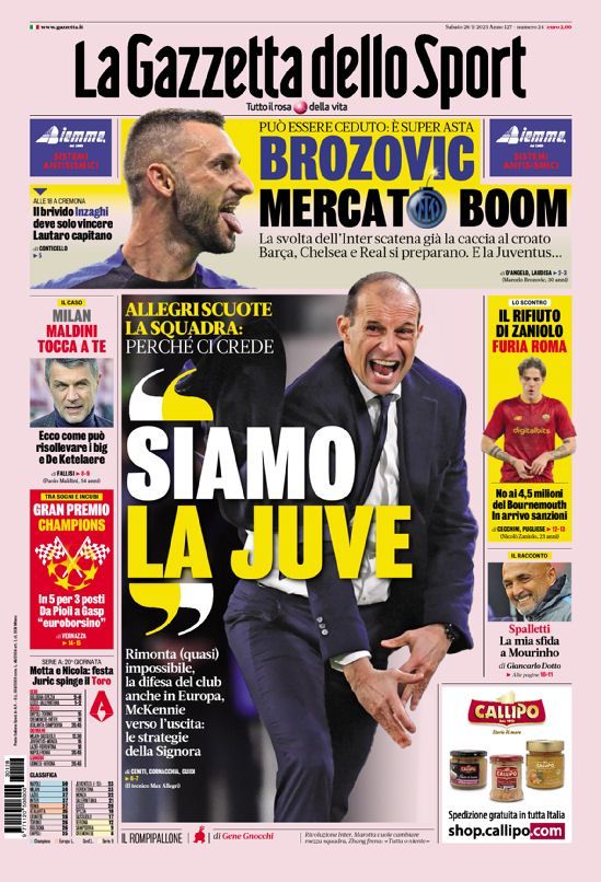Rassegna stampa Juve: prime pagine quotidiani sportivi – 28 gennaio 2023 36 WhatsApp Image 2023 01 28 at 08.09.49