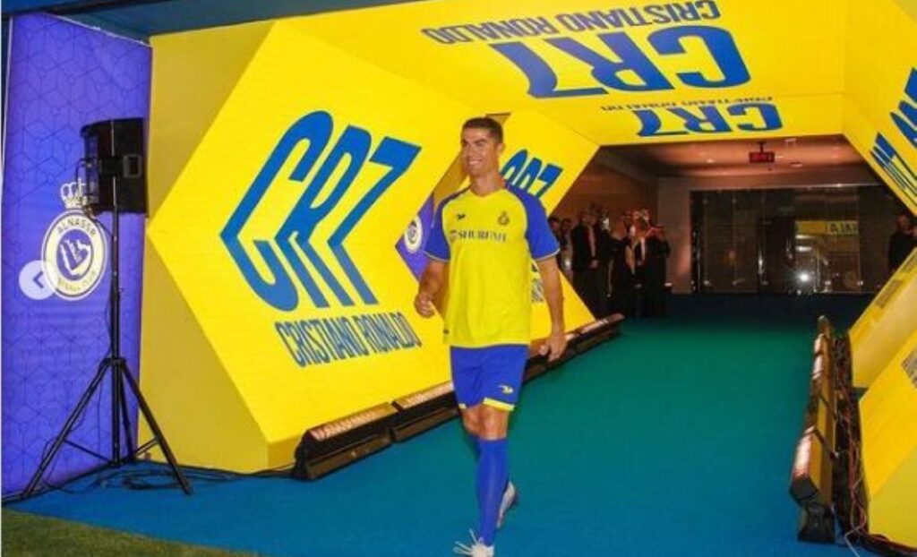 Ronaldo presentazione al nassr