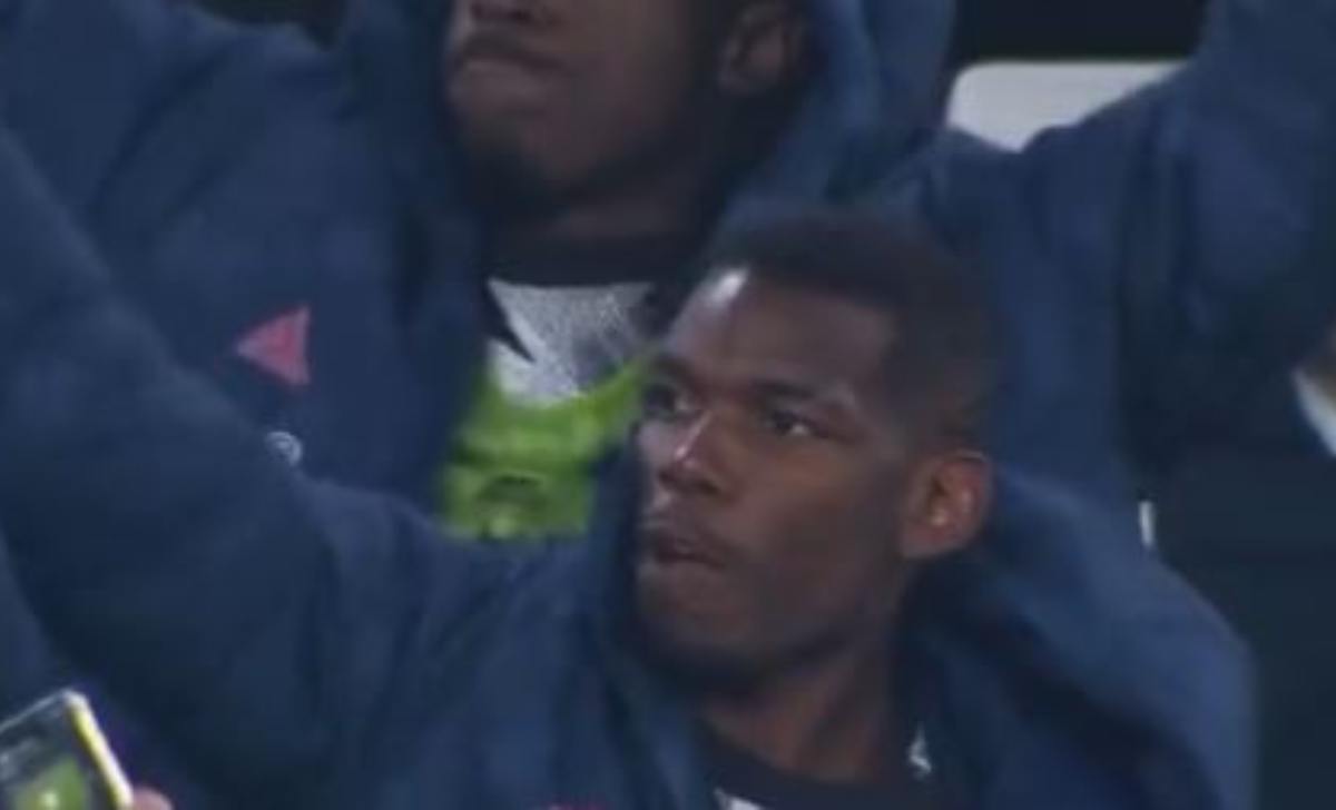 Gol Danilo: la reazione di Pogba in panchina dopo il pareggio - VIDEO 36 Cattura 2 9