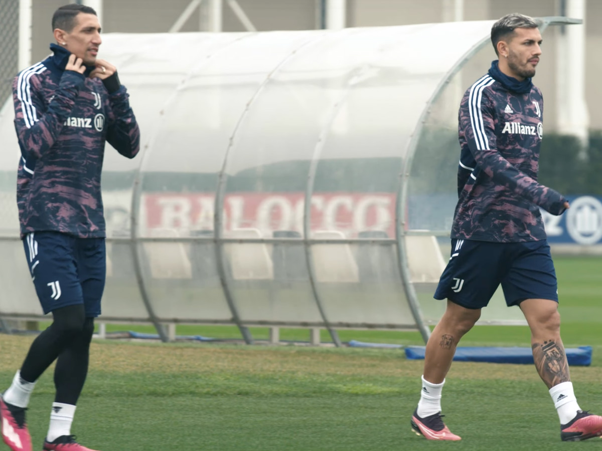 Nantes Juve, il dietro le quinte: così i bianconeri si sono preparati al match - VIDEO 36 Di Maria Paredes