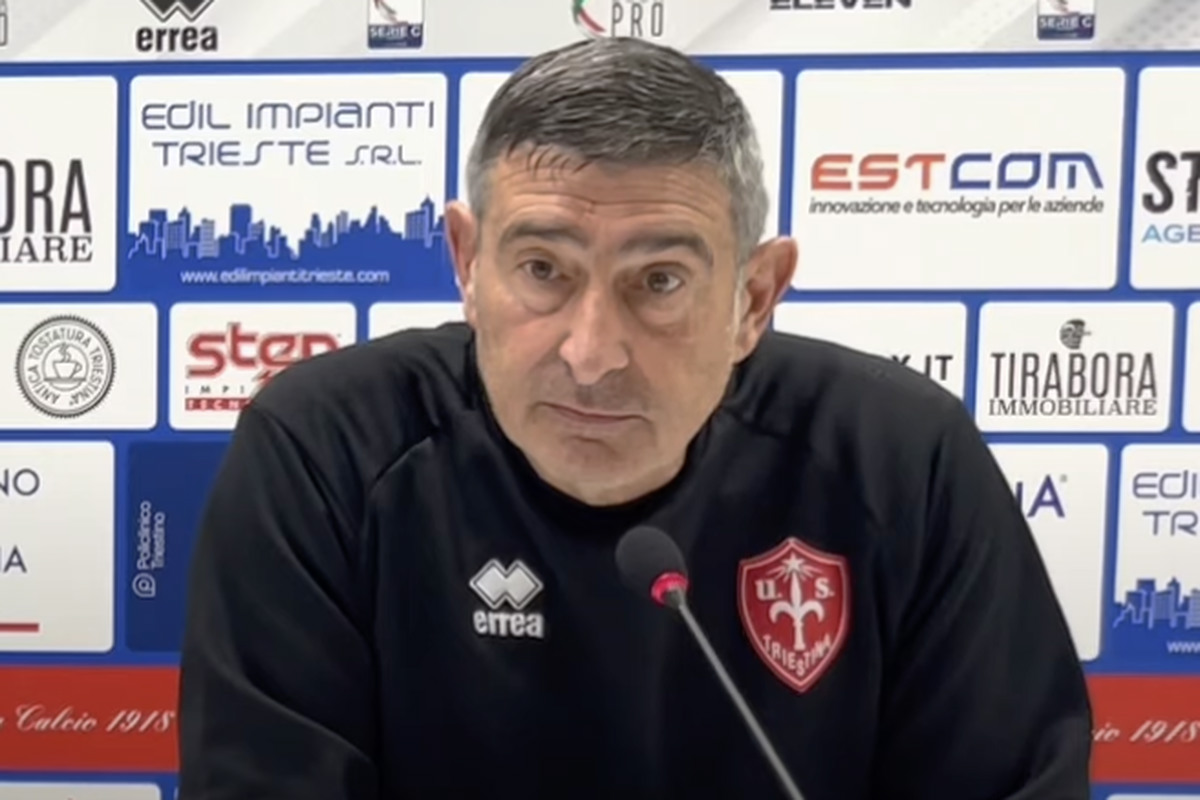 Triestina, Gentilini: «Concesso poco a una squadra come la Juve» 36 Gentilini