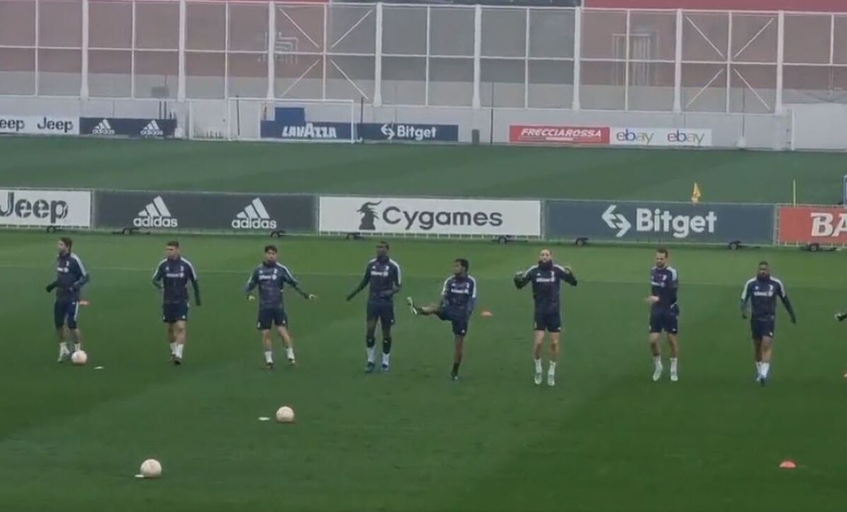 Nantes Juve: due giovani della Next Gen al lavoro con Allegri - VIDEO 36 Giovani next gen nantes juve allenamento JPG e1677065845894